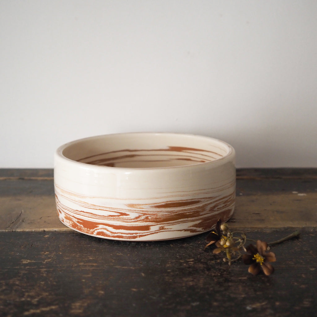 Marble Cat Bowl
