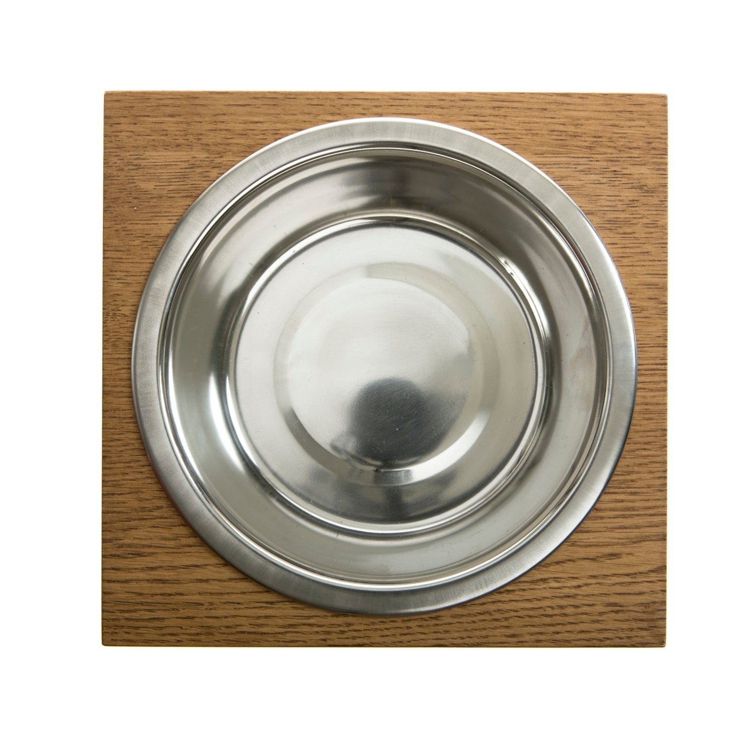 Single Wooden Dog Bowl