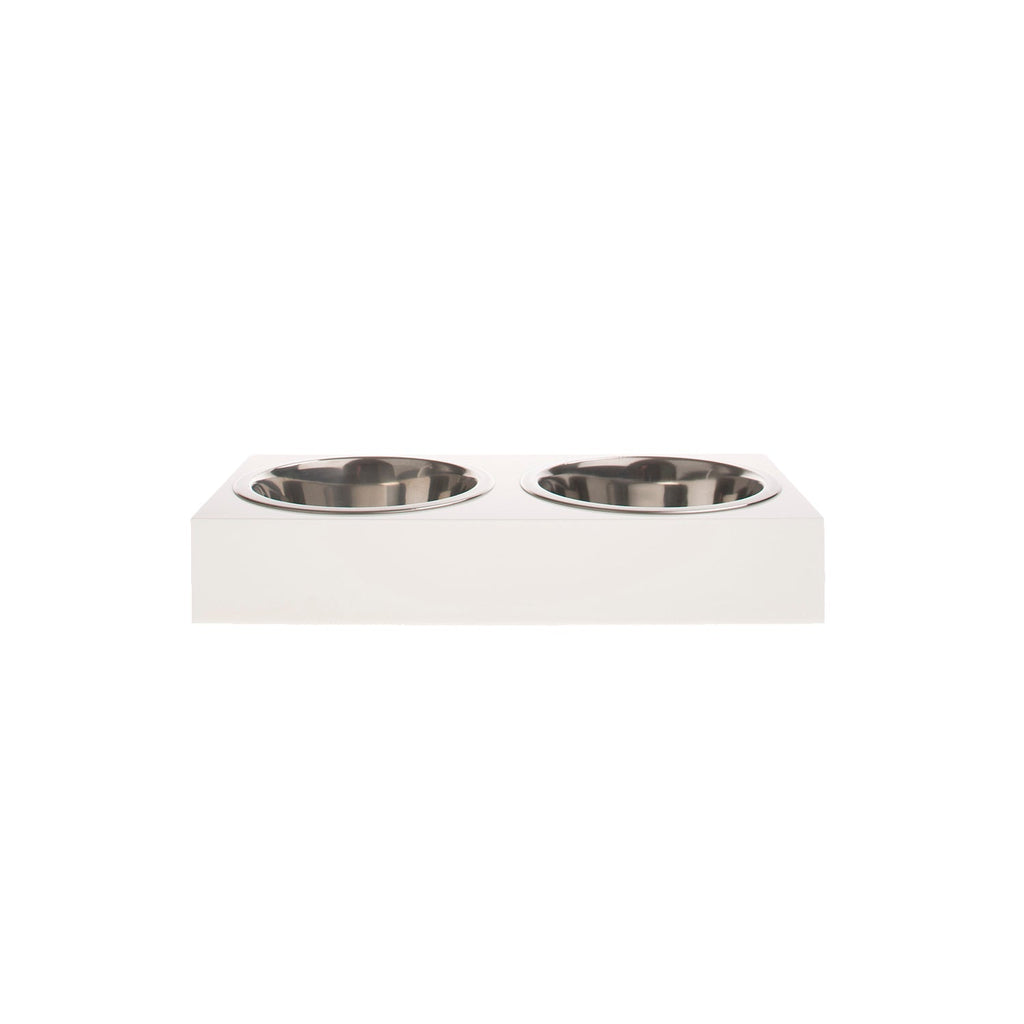 Mini Double Acrylic Dog Bowl