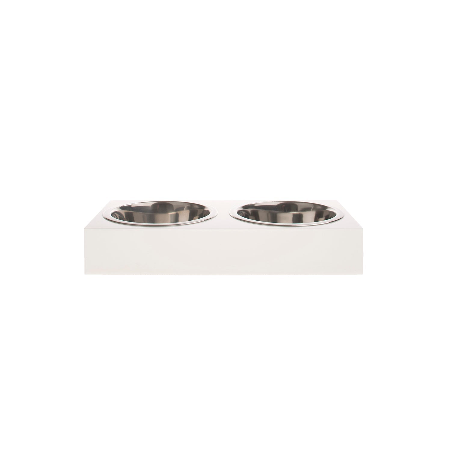 Mini Double Acrylic Dog Bowl