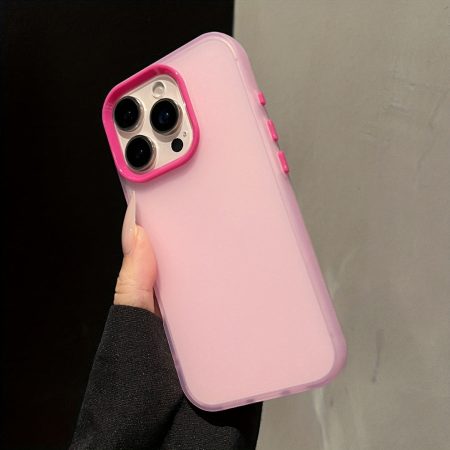Luxury Translucent Soft Phone Case for iPhone 16e 16 15 14 13 12 11 Pro Max 16 Plus Clear Protection Shockproof Bumper Cover