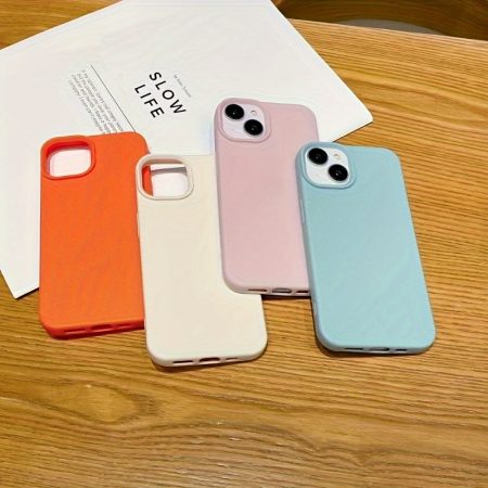 Cute candy color, Light Beige-friendly, soft and colorful ultra-thin mobile phone case, suitable for iPhone 16/ 15/ 14/ 13/ 12/ 11 pro max/ plus mobile phone case